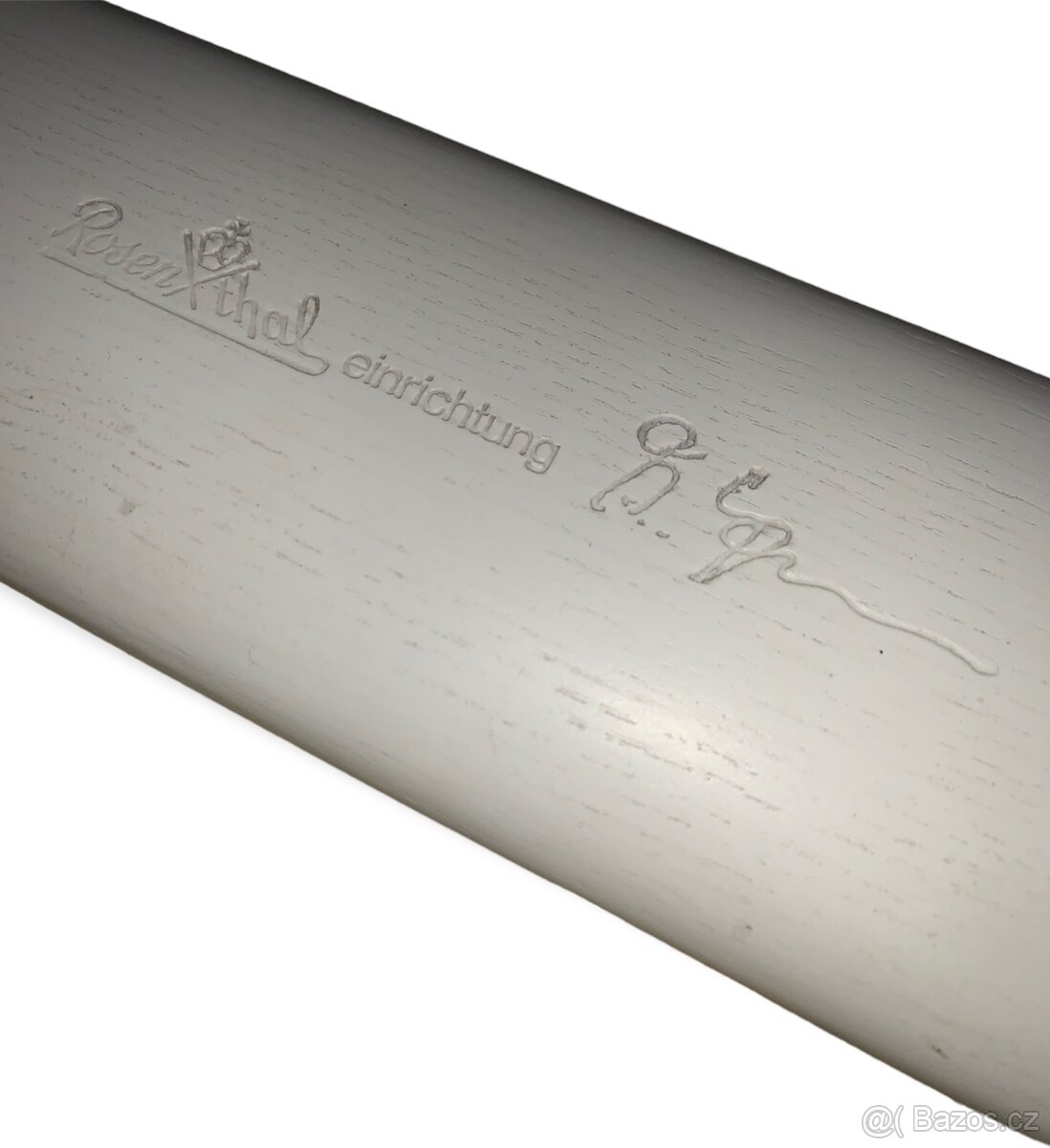 ROSENTHAL bílý psací stůl jasan masiv, vč DPH, PC 120 tis.Kč - 3