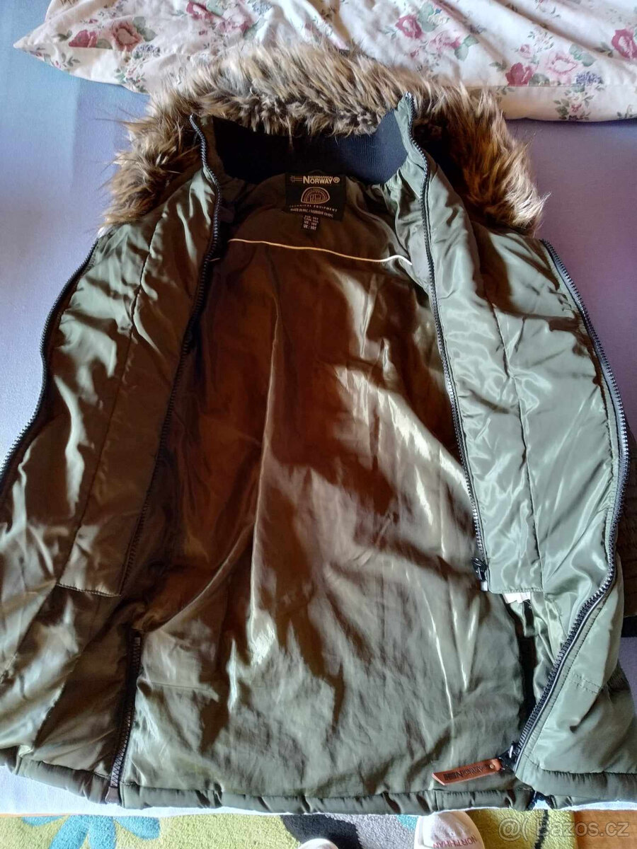 Zimní bundy, kabát vel. 140 - 3