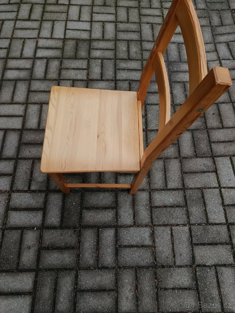 Prodám dřevěné židle - 3