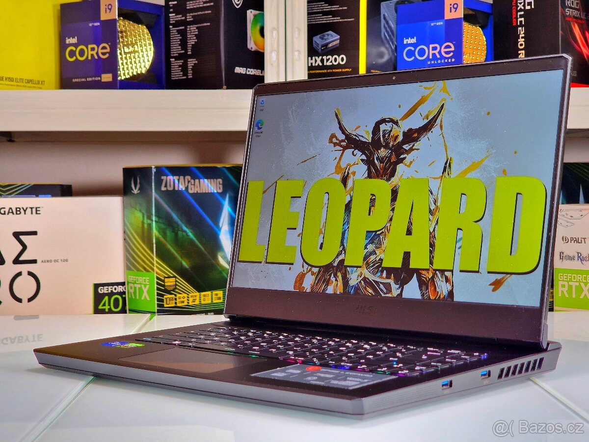 Herní notebook MSI GP66 | RTX 3080 8GB | i7-11800 | ZÁRUKA - 3