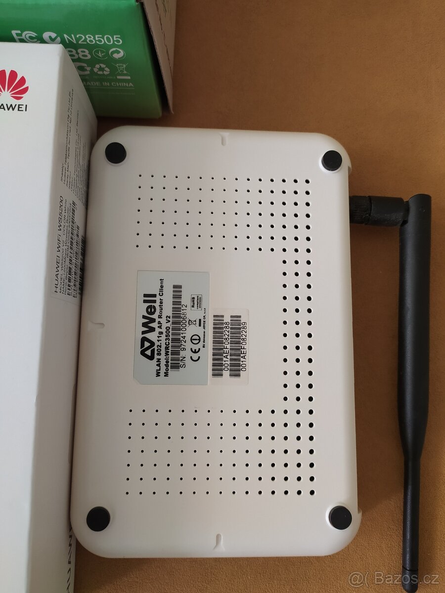 WiFi Routery, 1x nepoužitý, 2x použitý - 3