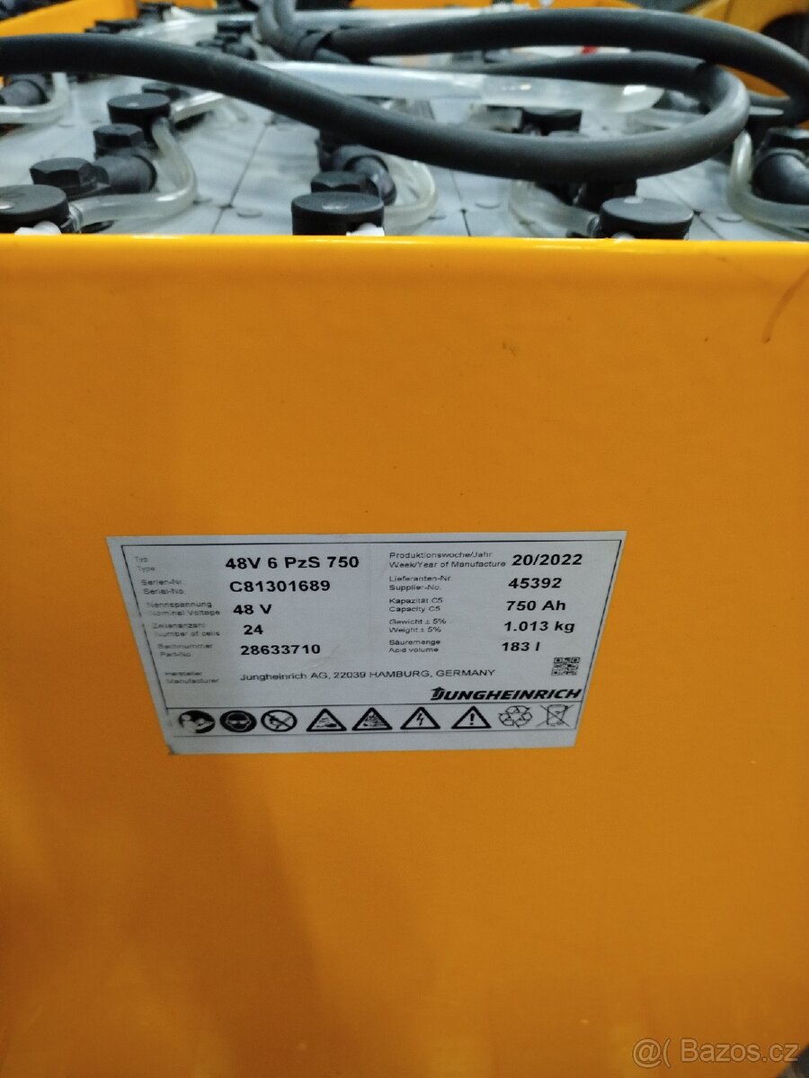 Trakční baterie 48V/750 Ah - 3