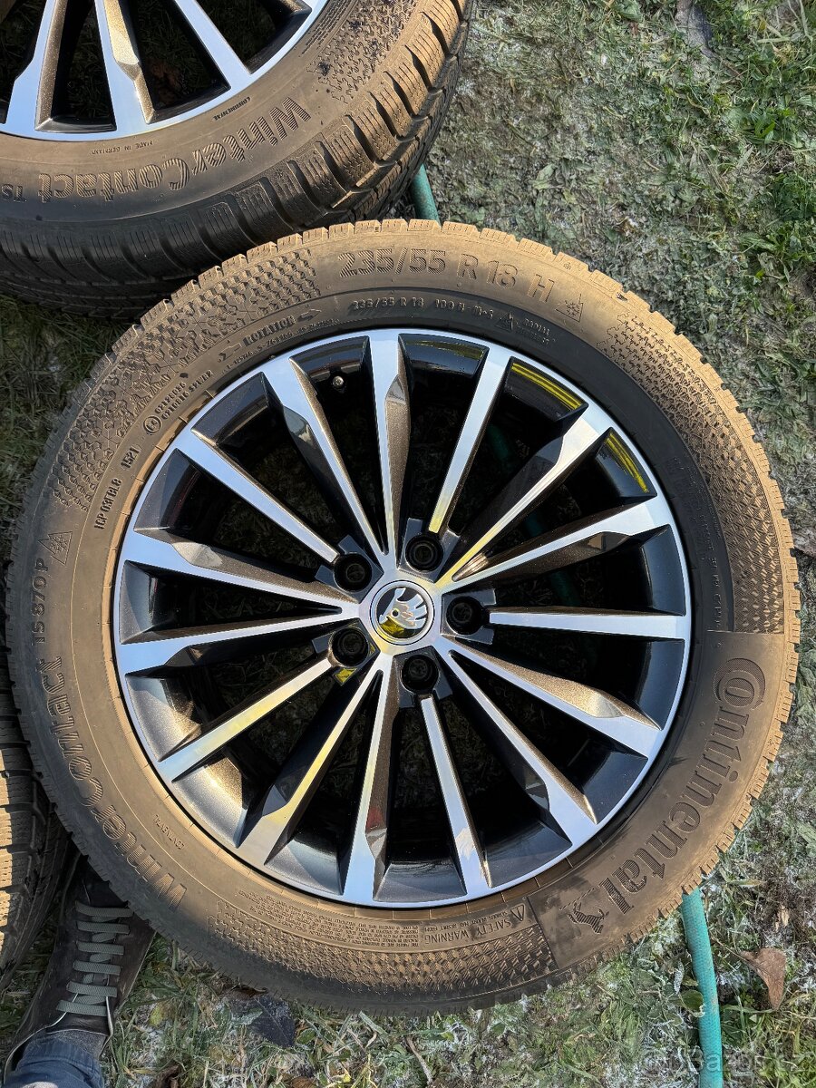 ❄️ Zimní kola Škoda R18 5X112 Trinity 235/55 R18 - 3