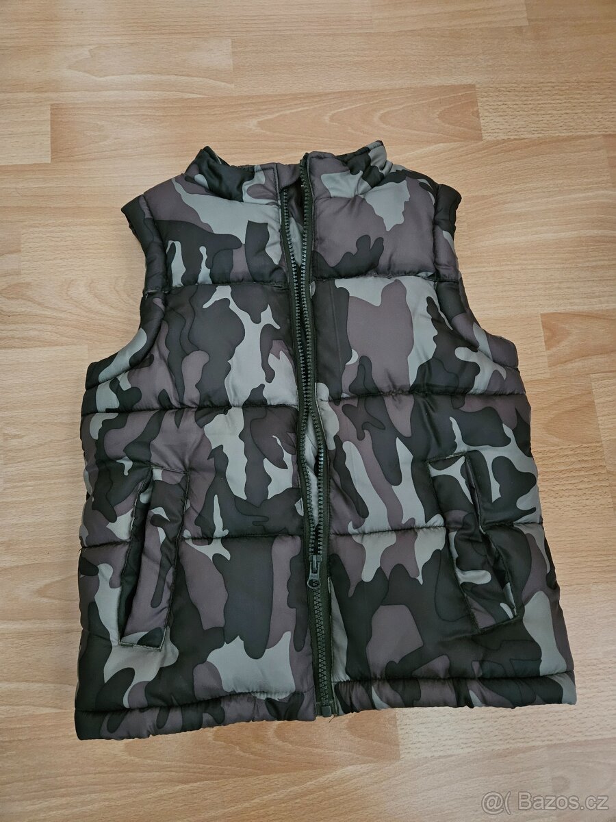 Dětská prošívaná vesta Velikost 6-7 let - 3