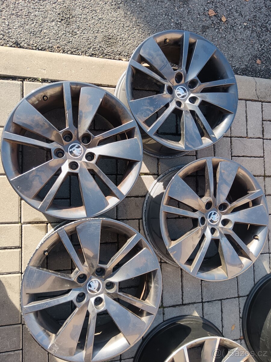 ORIGINAL SKODA SUPERB III 18" ZENITH ANTRACIT - 3