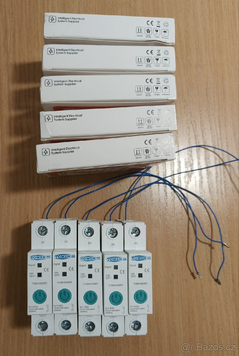 TOMZN Smart jistič, wifi, 63A - 3