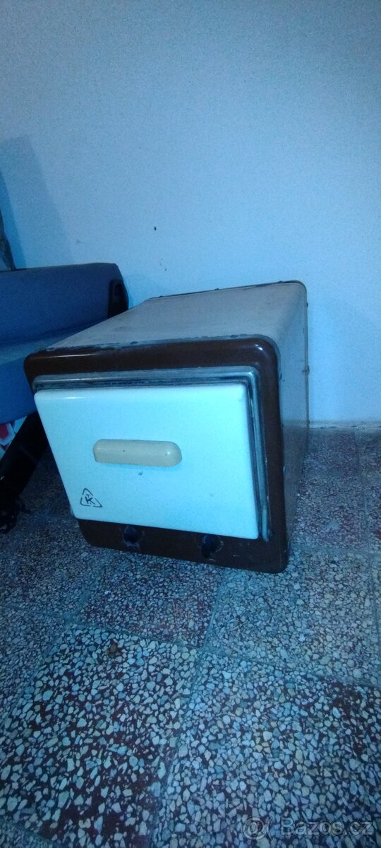 Staré elektro trouba + valcha – retro, sběratel, dekorace - 3