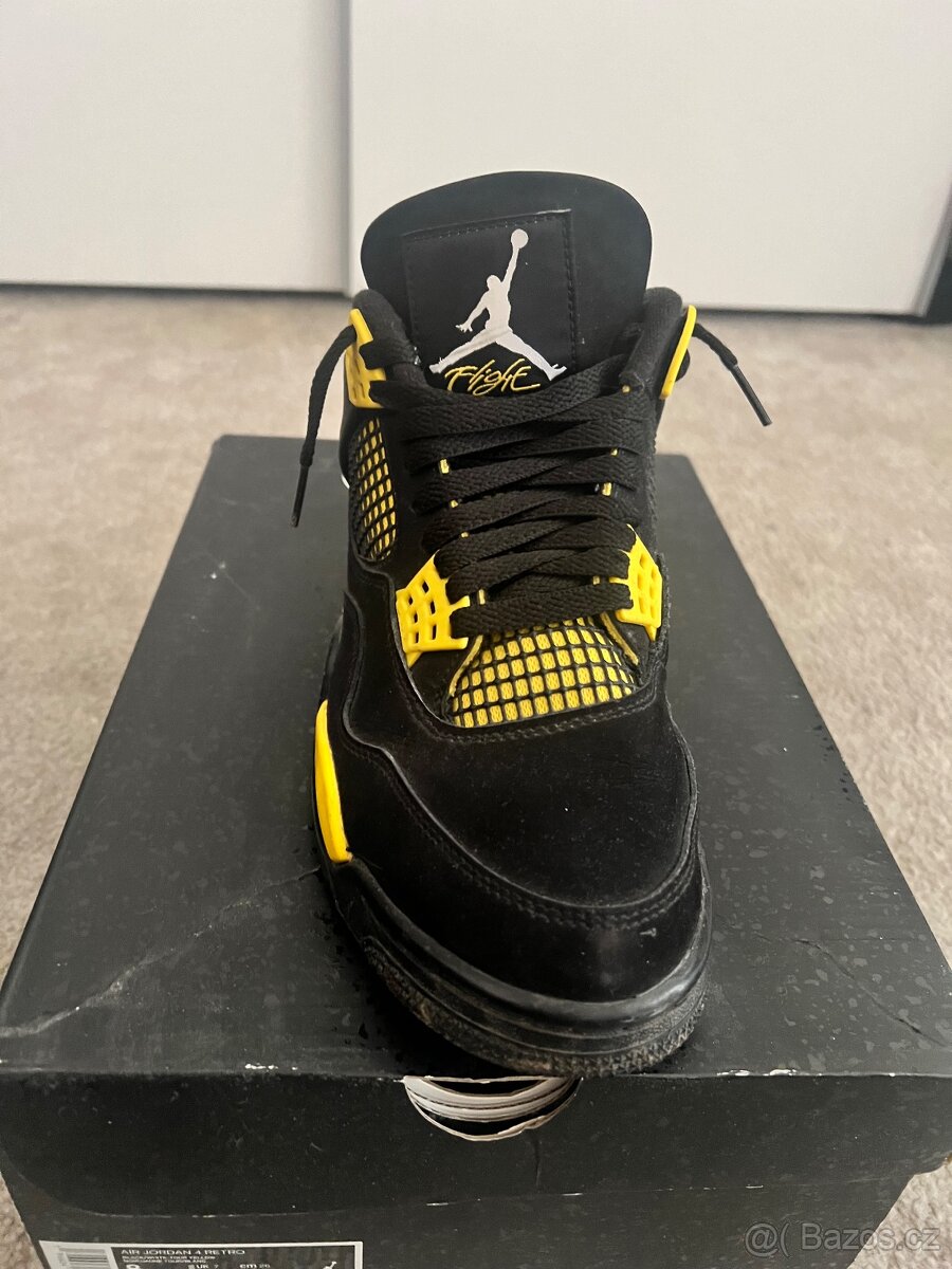 Jordan 4 yellow thunder - 3