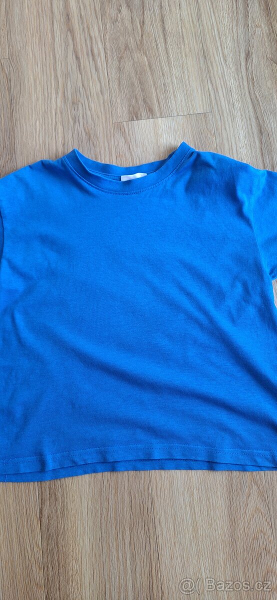 3x tričko krátký rukáv vel. 122 - 3