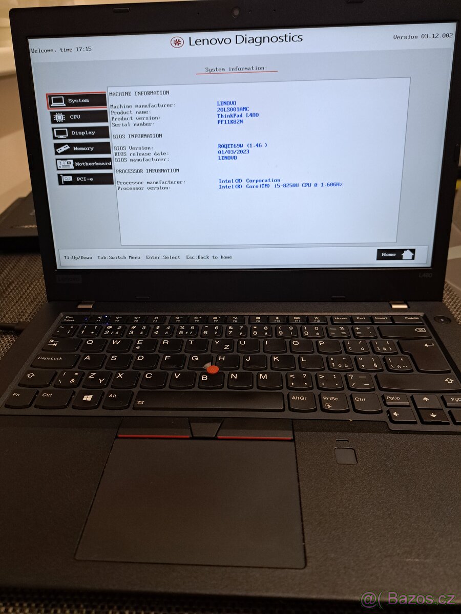 Lenovo thinkpad L480 - 3