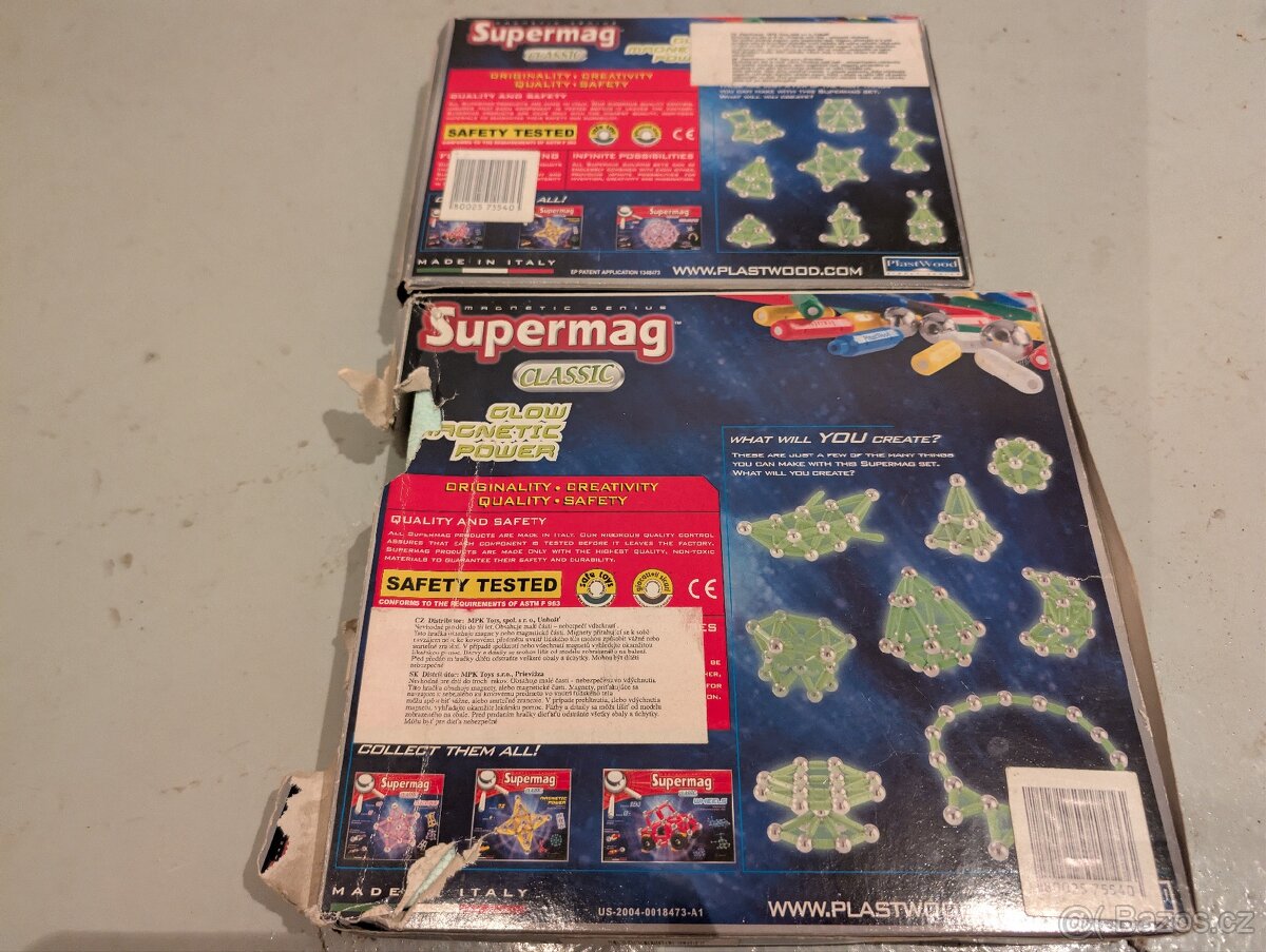 Magnetická Stavebnice SUPERMAG - 3