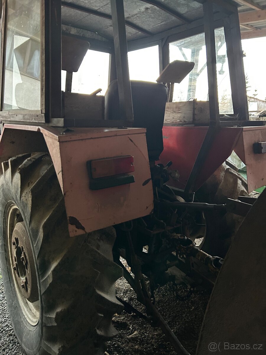 Zetor 5511 a ŽTR 165 - 3