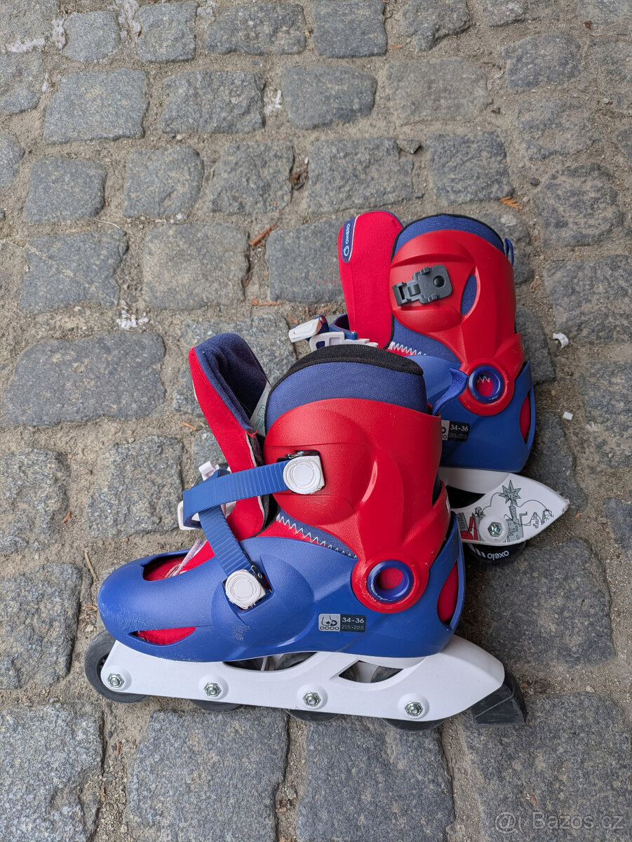 dětské kolečkové brusle 34-36 - 3