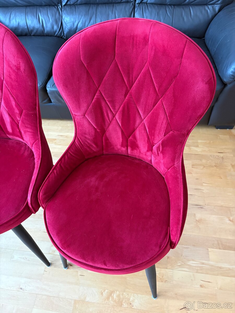 Židle sametové - 3