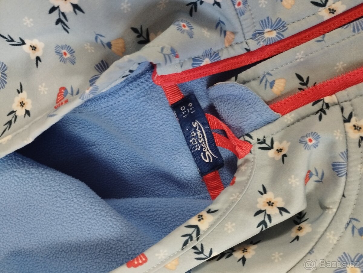 2x Softshellova bunda 110/116 - dívčí - 3