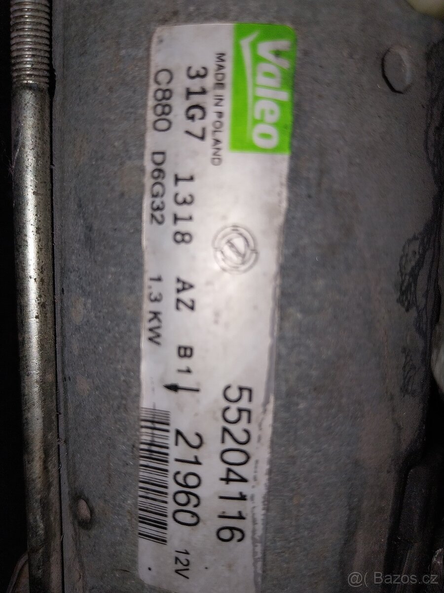 Startér Valeo 55204116 - 3