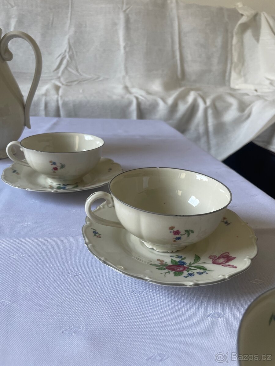 Porcelánový kávový servis – Stará Role - 3