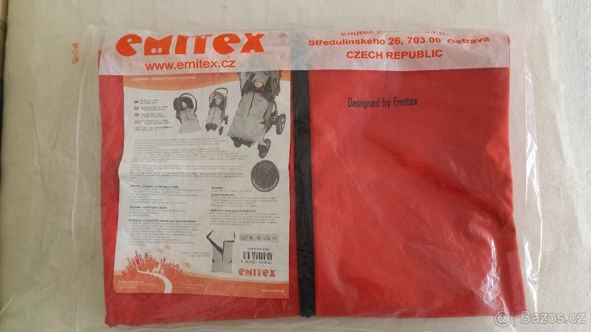 Softshell fusak Emitex do kočárku - 3