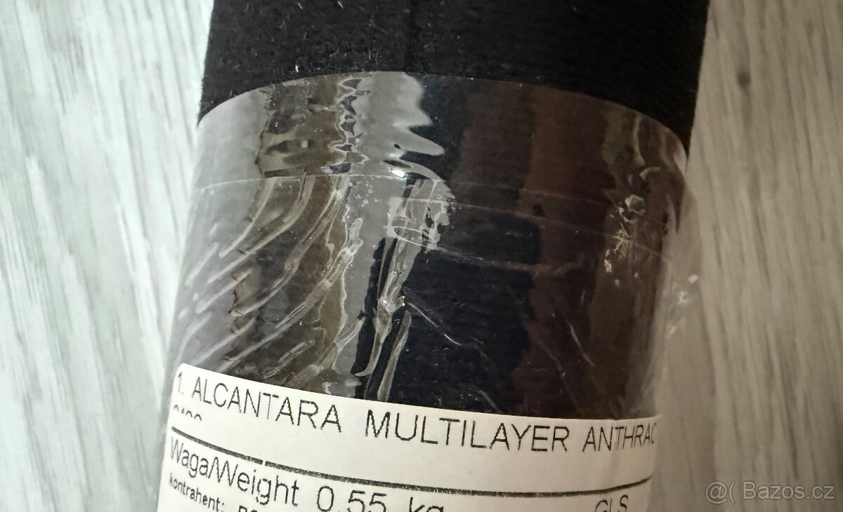 Pravá Alcantara 1,4x1m Multilayer Anthracite - 3