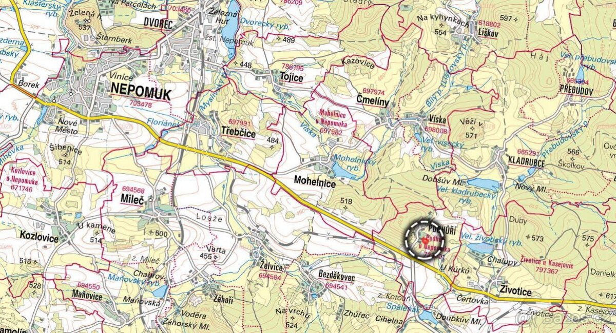 Louka, prodej, Podhůří, Kasejovice, Plzeň jih - 3