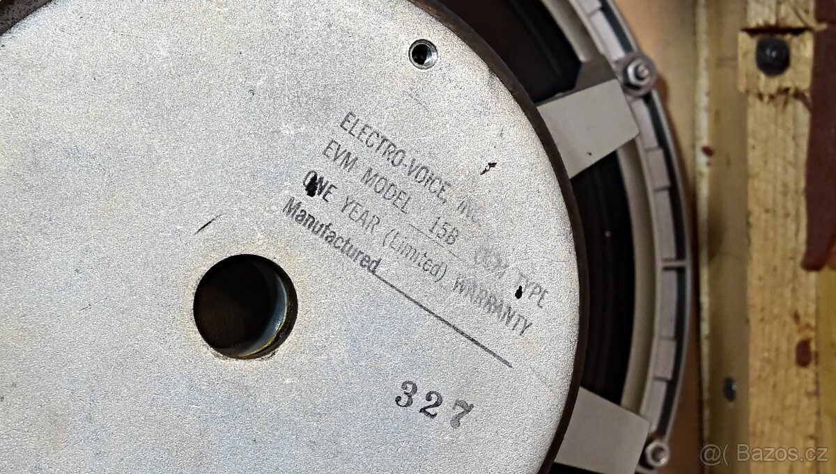 ELECTRO VOICE EVM 15B - basové reproboxy - 3