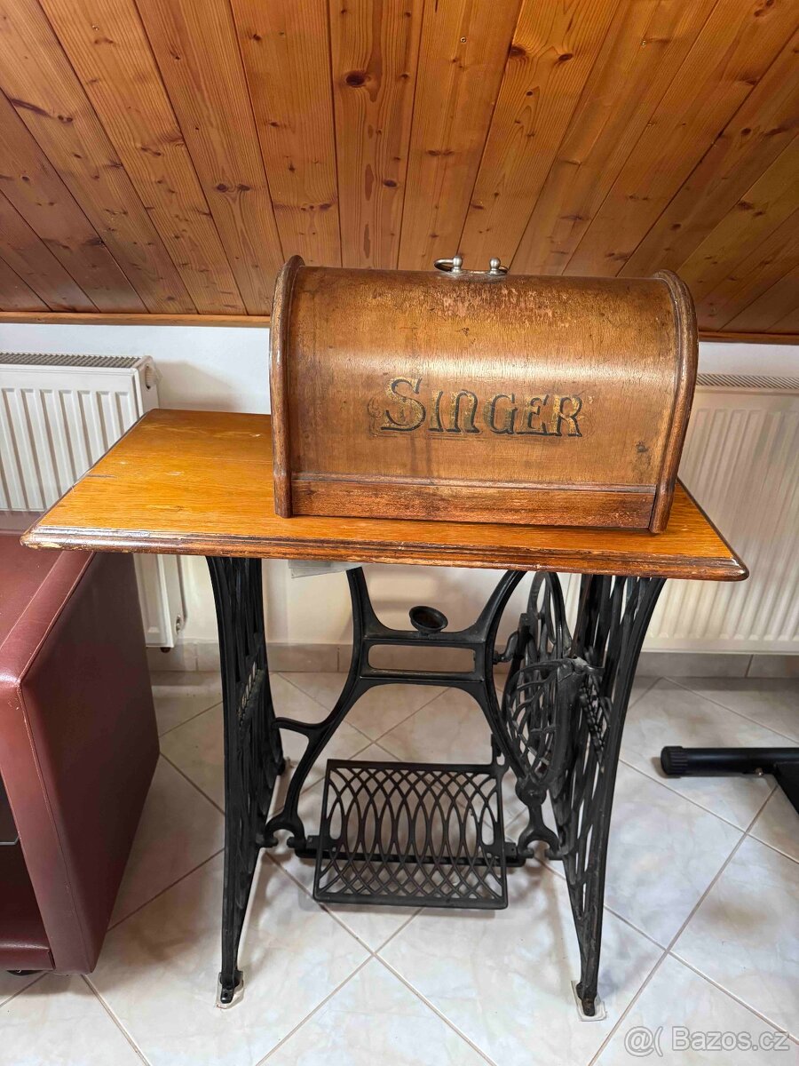 starožitný šicí stroj Veritas - 3