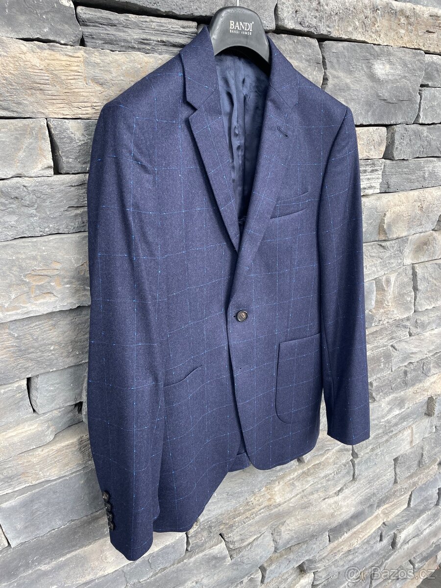 Luxusní sako Pietro Filipi Slim fit vel. 46 - 3
