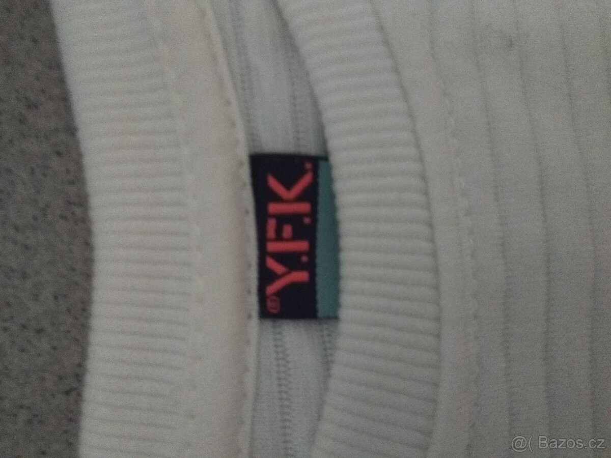 Dětská dívčí mikina vel. 128 bílá - 3