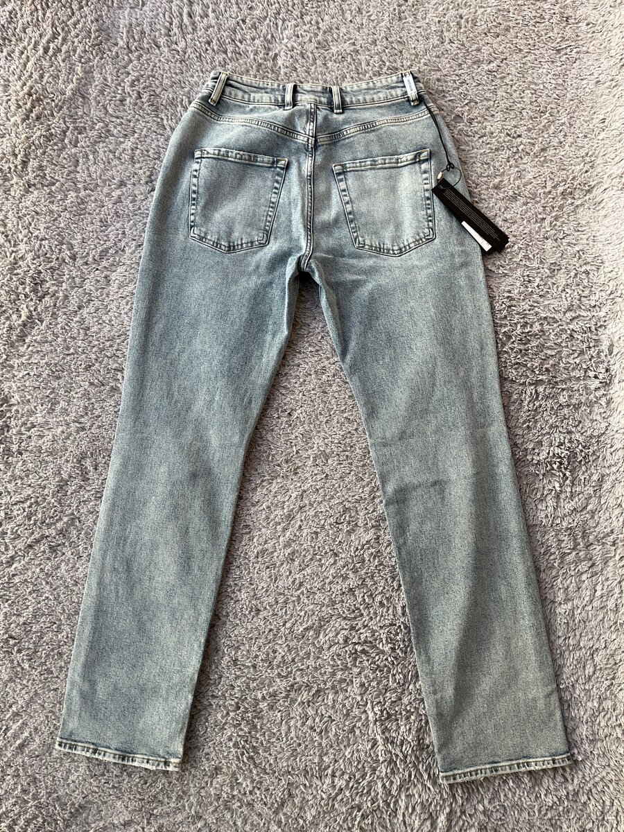 Represent Baggy Destroyer Denim Worm Blue kalhoty - 3