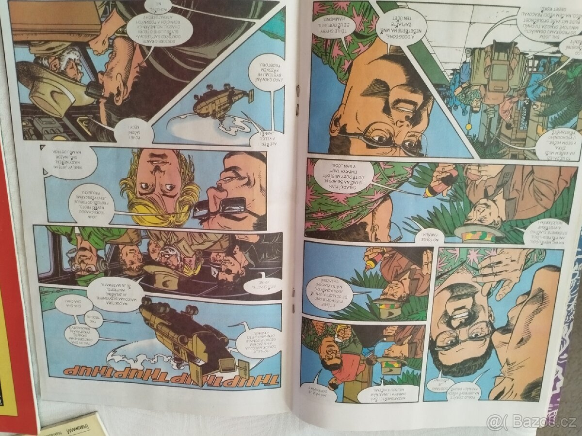 Jurský park komiks čísla 1 2 3 4. Rok 1993 Panorama - 3