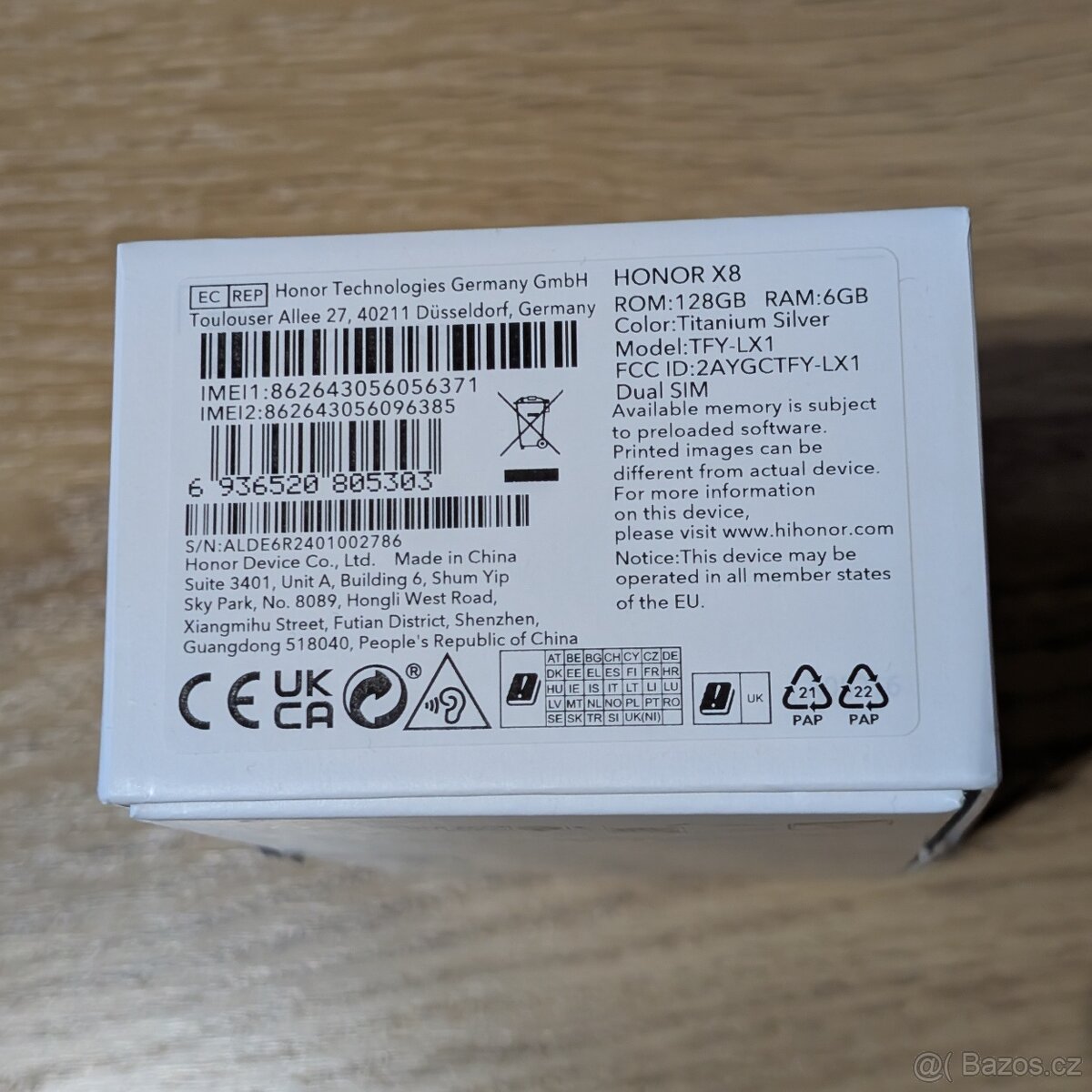 Honor X8 128 GB | 6 GB RAM | Stříbrný - 3