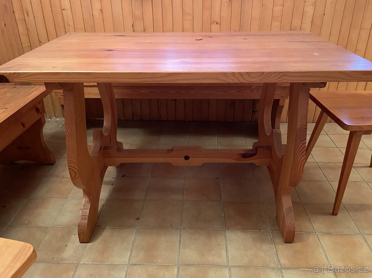 Set nábytku z borovicového masivu - 3