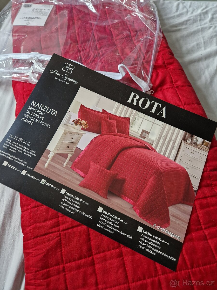 NOVÝ přehoz na postel 220x240 - 3