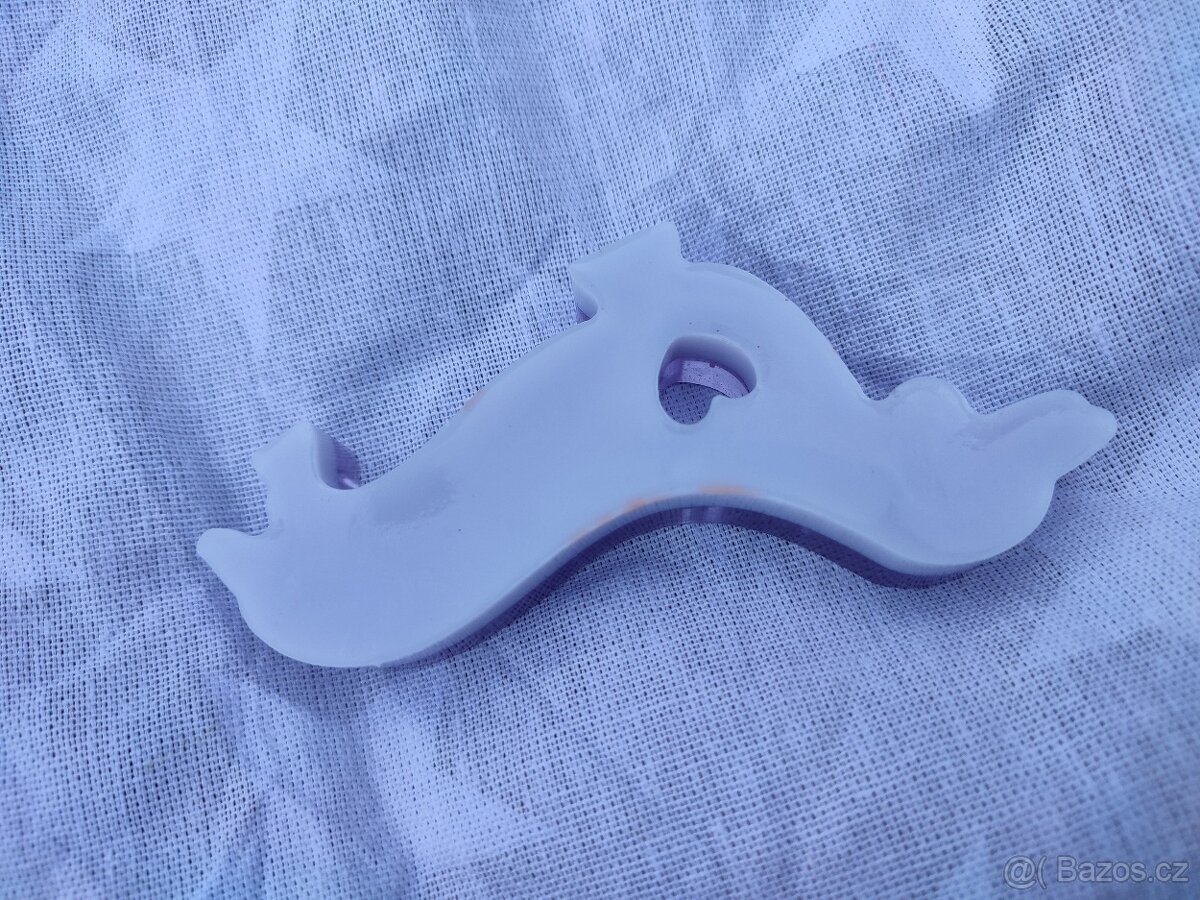 Mýdlo pes fialová barva - 3