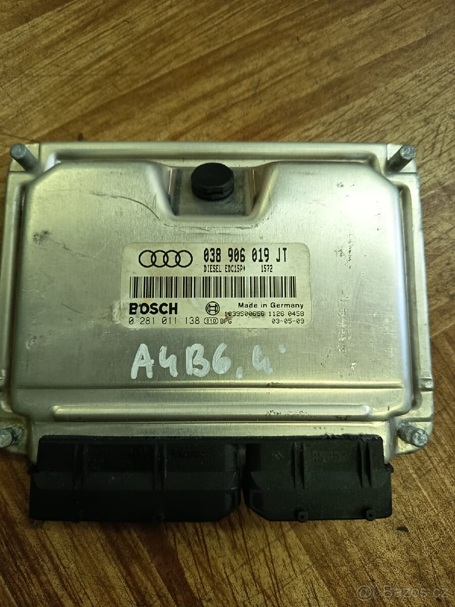 Audi A4 B6 budíky spínací skříňka klíč jednotka - 3