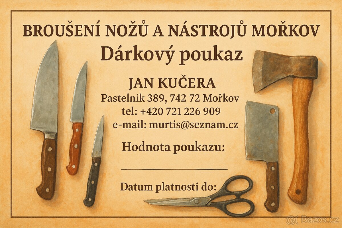 Broušení nožů a nástrojů - 3