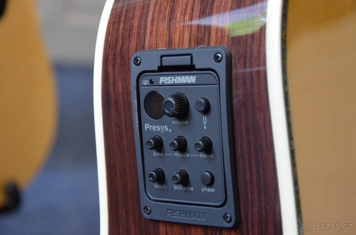 ŠESTISTRUNNÁ ELEKTROAKUSTICKÁ KYTARA Sigma Guitars DTC41E PP - 3