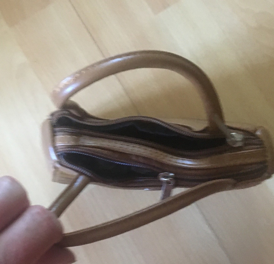 hnědá mini kabelka Ramonliphe - 3