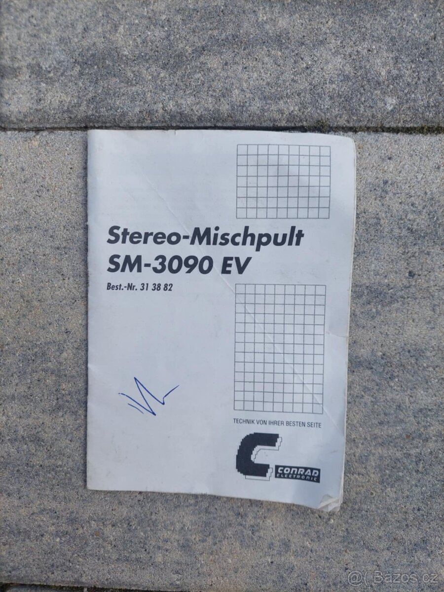 Stereo mixer sound craft SM-3090EV - 3