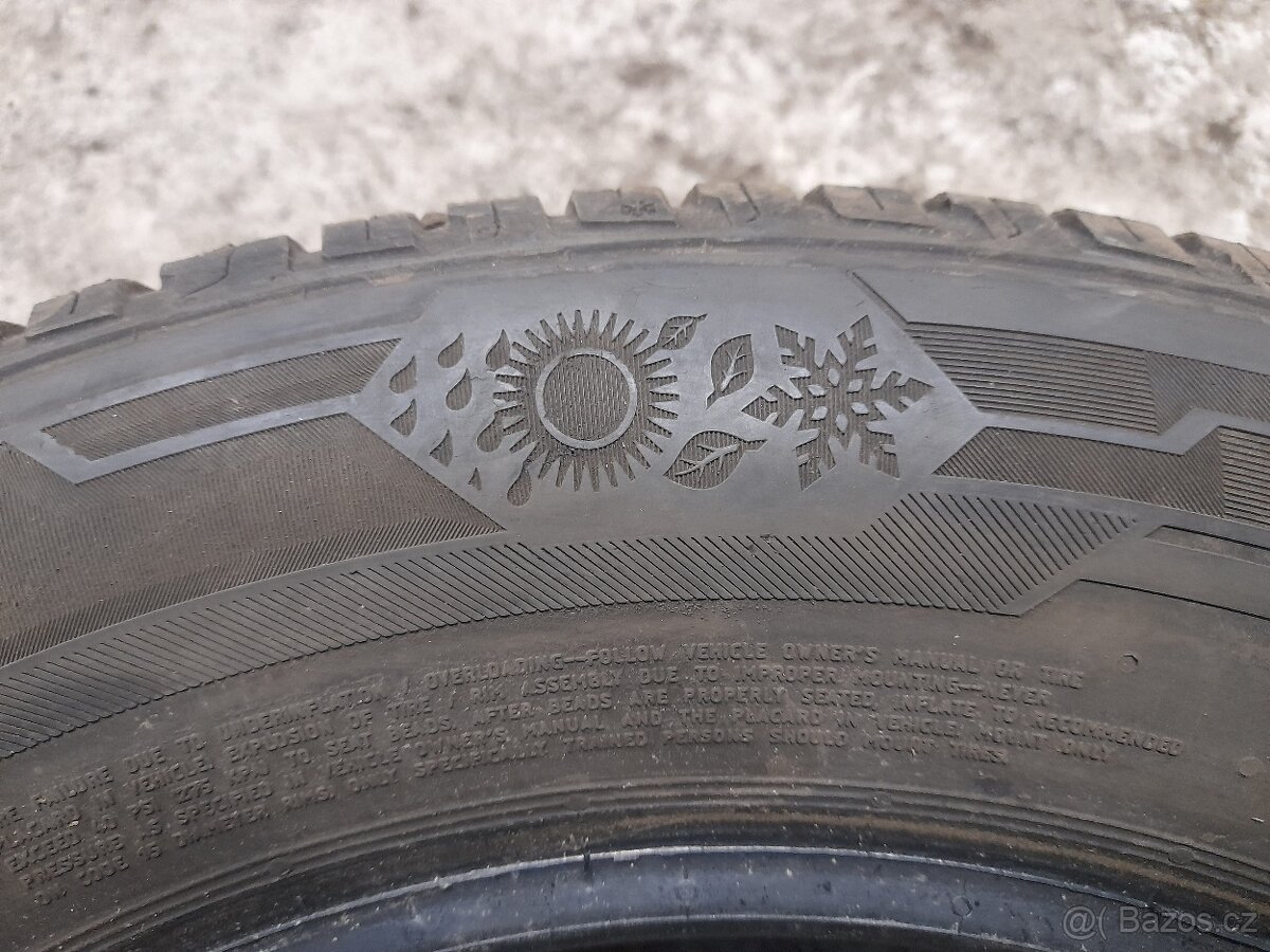 Barum 195/65/15 - celoroční - 5,5mm - 3