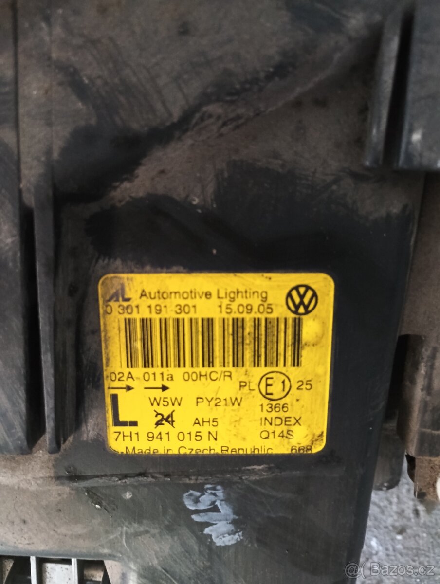 Přední světla VW T5 - 3