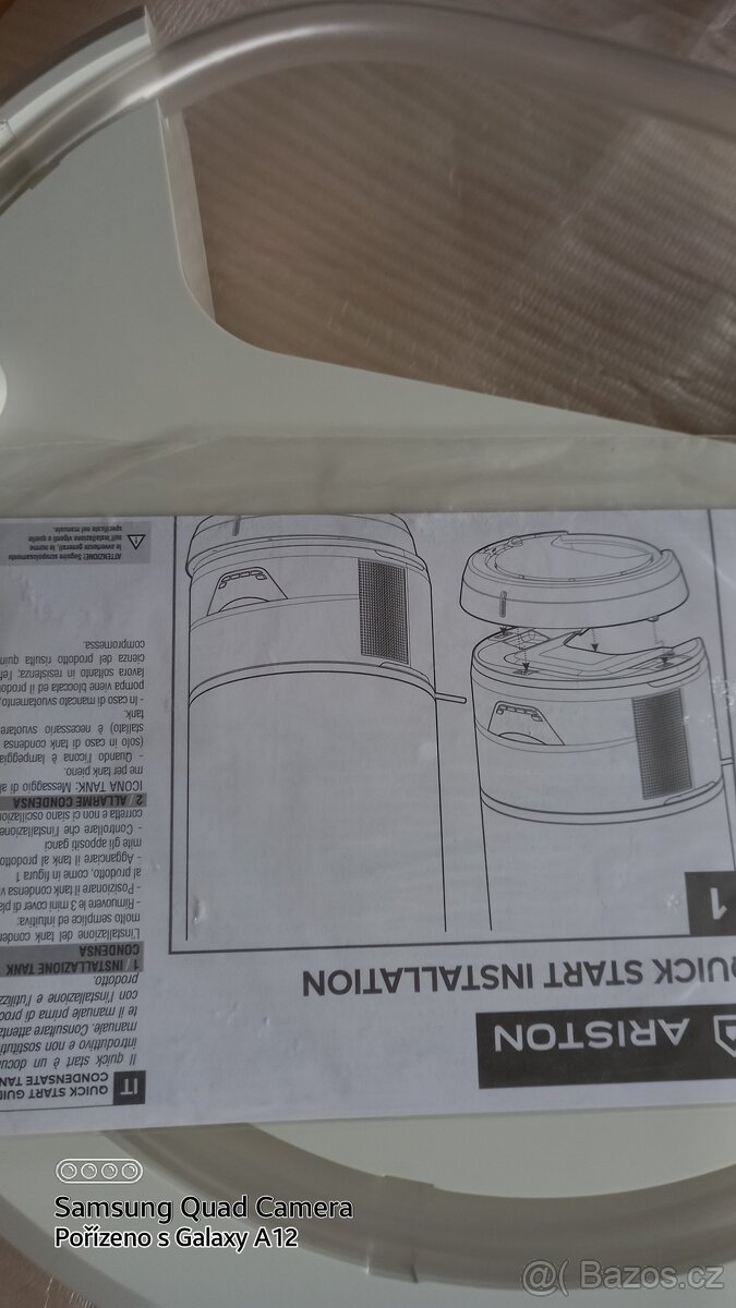 Prodám sběrnou nádobu ARISTON k bojleru - 3