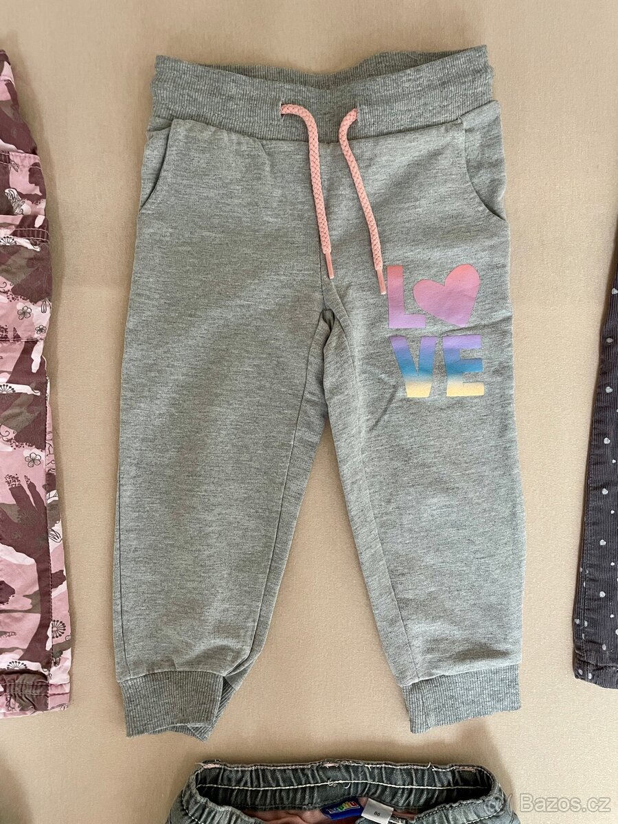 Dívčí kalhoty - set 6 kusů - 3