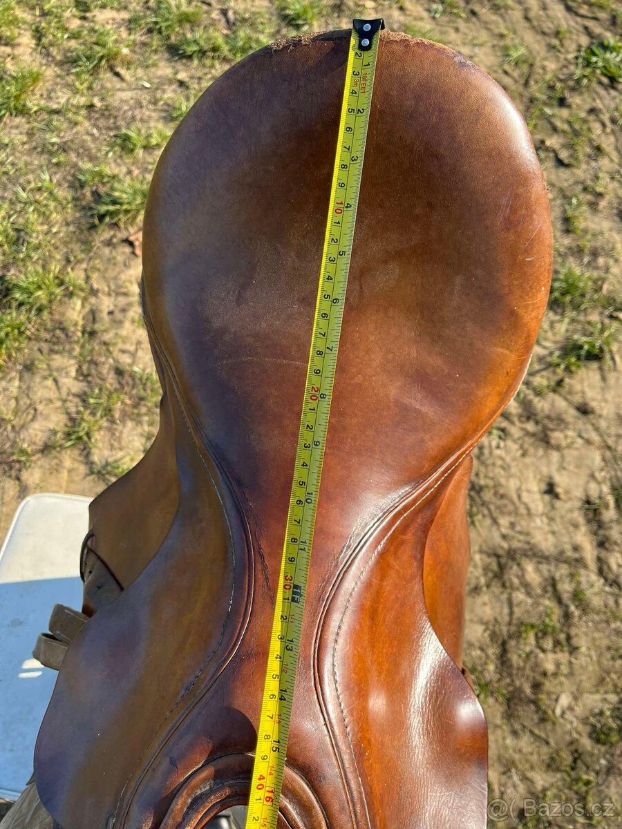 Anglické kožené sedlo - 3