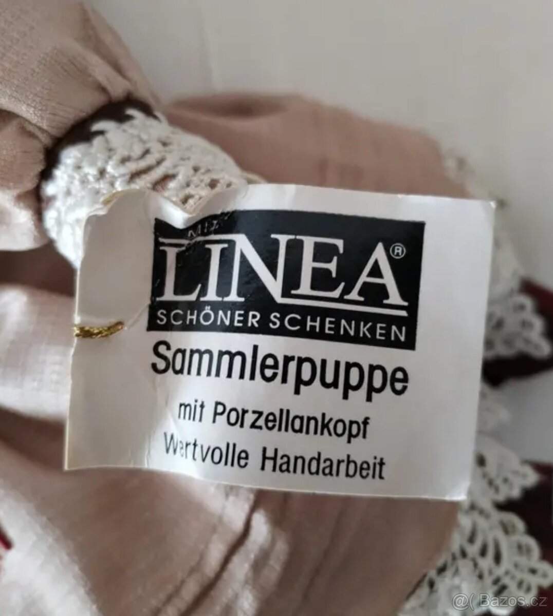 Porcelánová panenka 45 cm. - 3