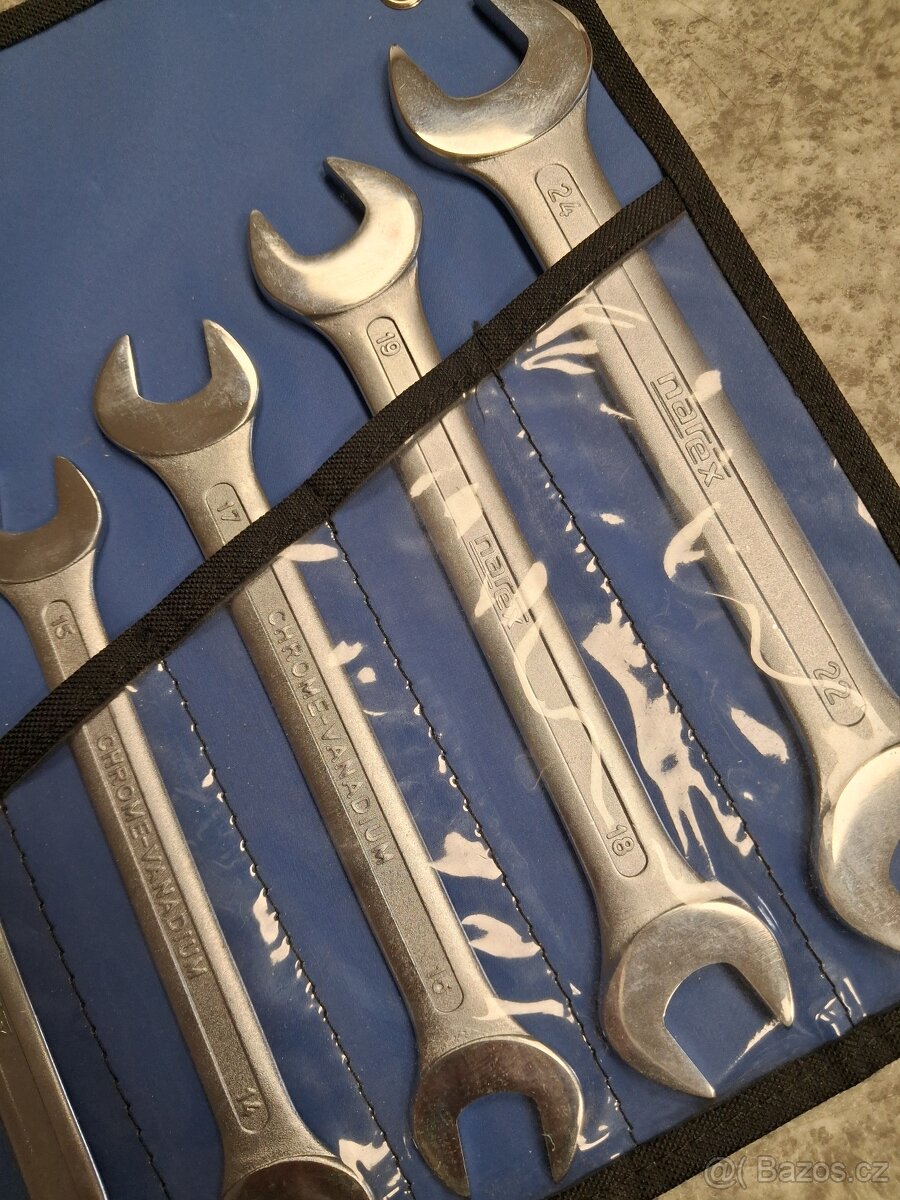 Sada oboustranných otevřených klíčů Narex - 3