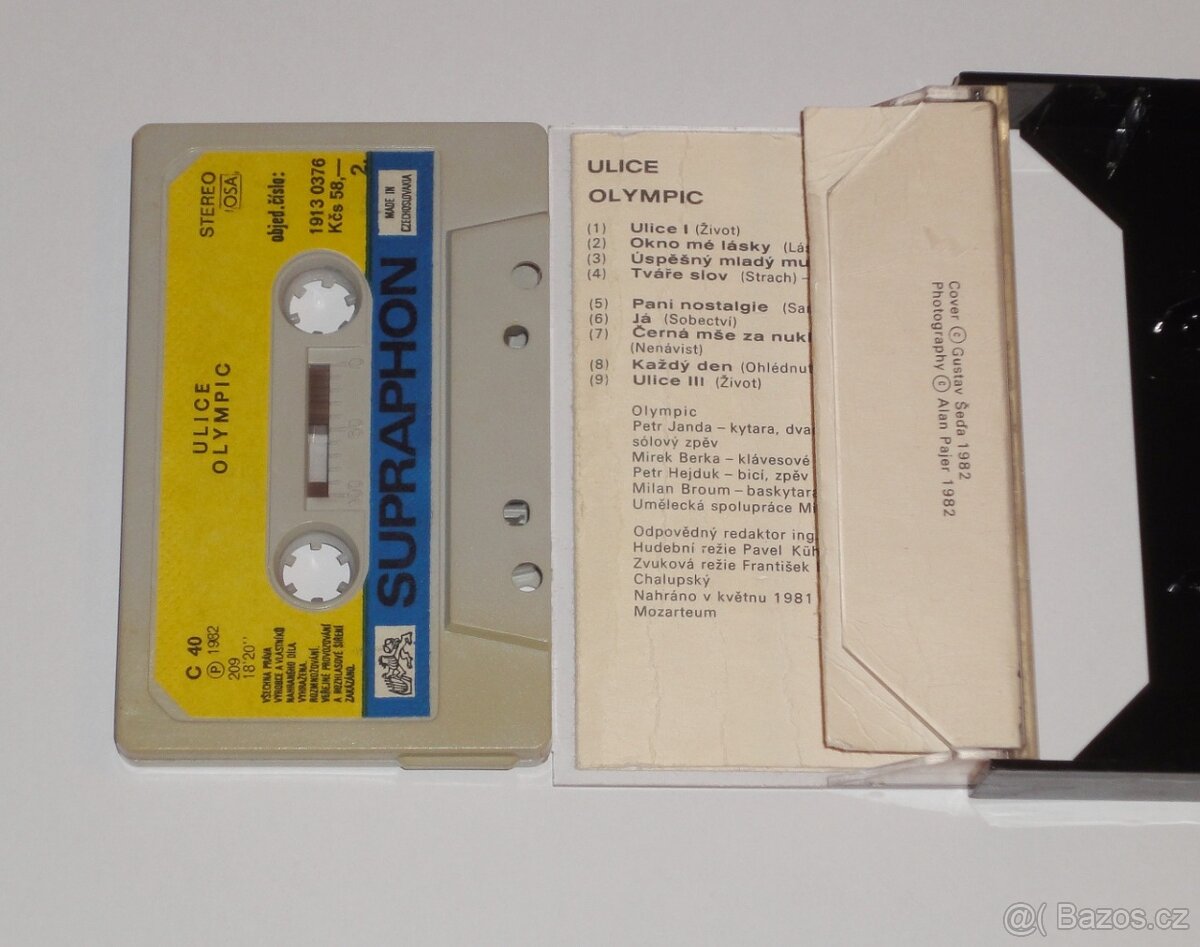 MC kazeta Olympic - Ulice 1982 Supraphon - 3