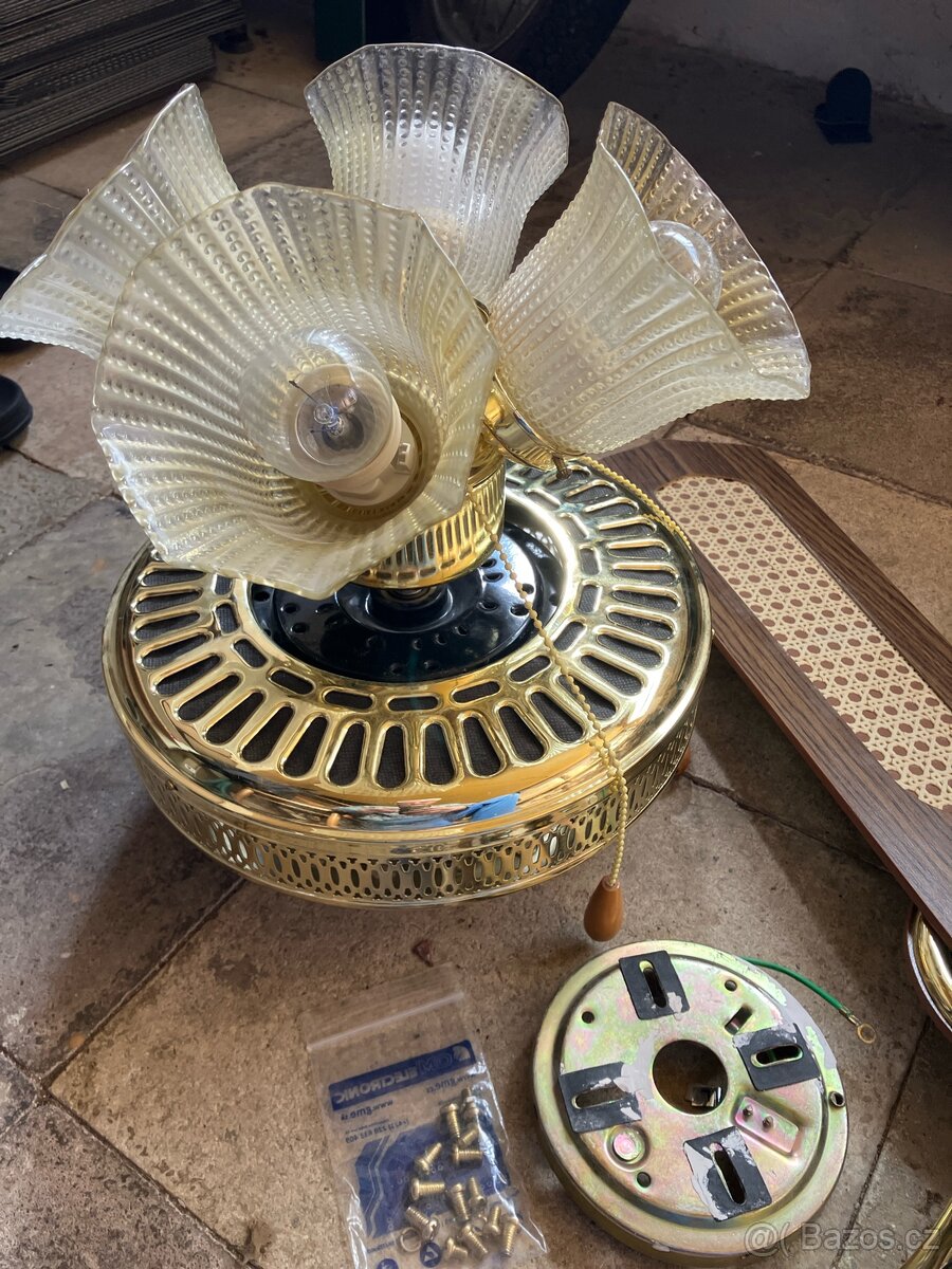 Lustr s ventilátorem - 3