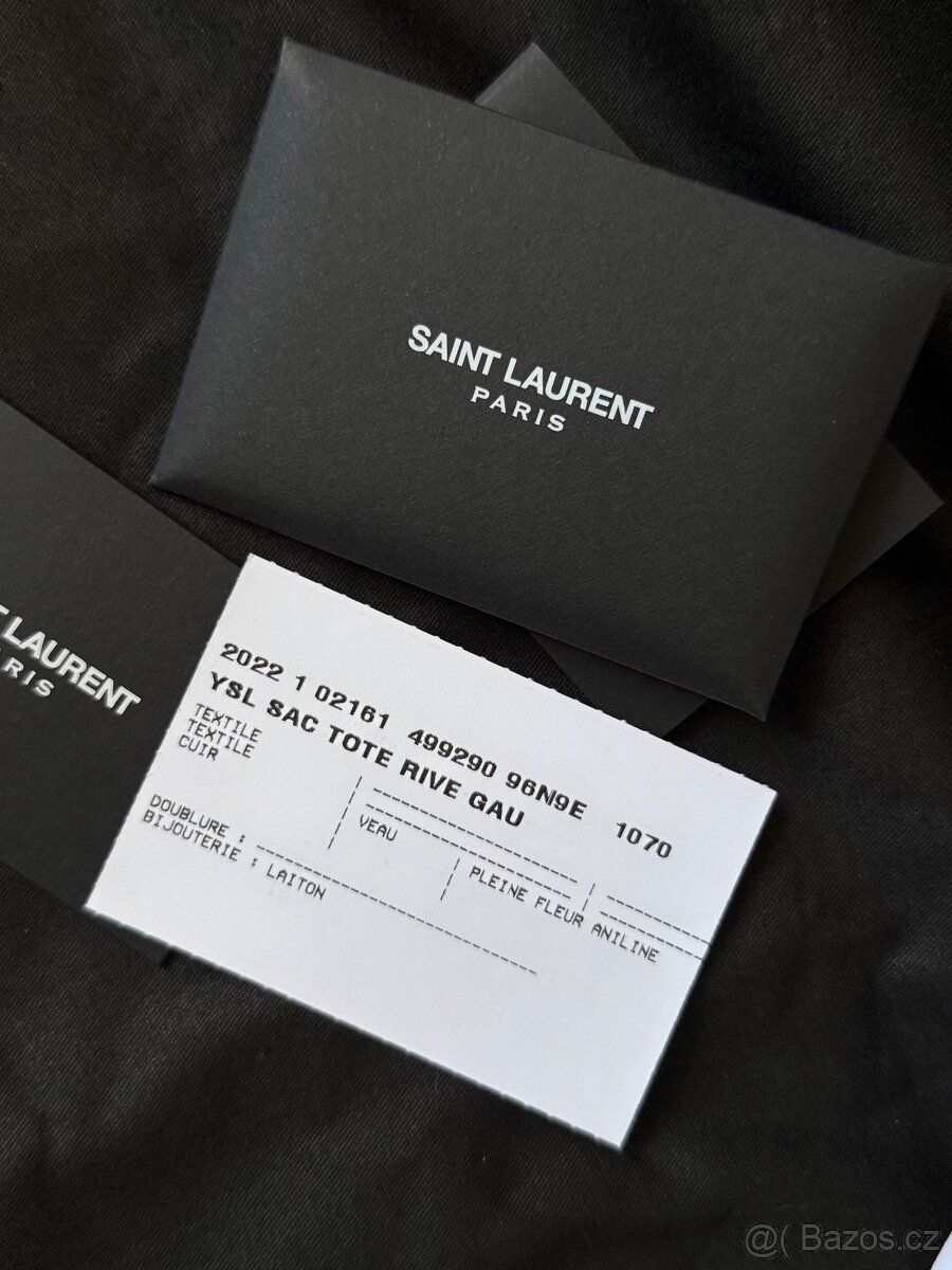 Originál Saint Laurent Rive Gauche Tote - 3