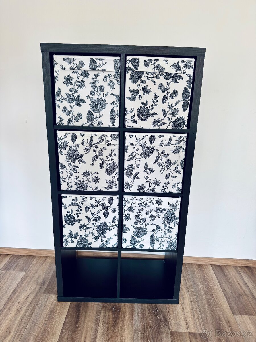 Moderní set policových dílů s úložnými boxy - 3
